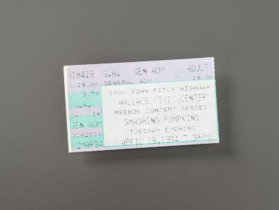 Admission Ticket 