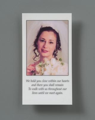 Memorial Card