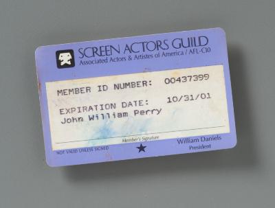 Membership Card, Recovered