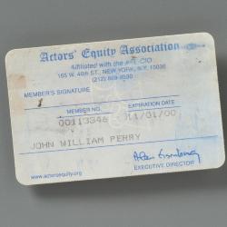 Membership Card, Recovered