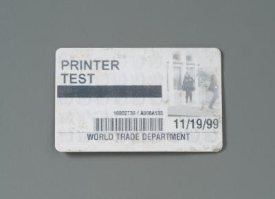 Identification Card, Recovered