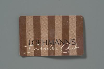 Membership Card, Recovered 