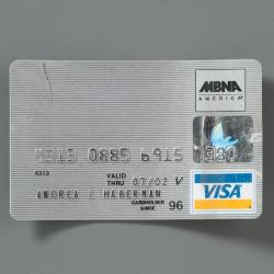 Insurance Card, Recovered 