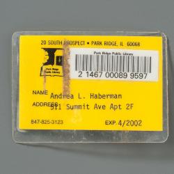 Credit Card, Recovered