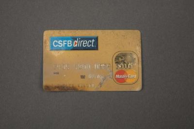Banking Card, Recovered