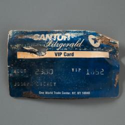 Membership Card, Recovered 