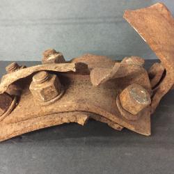 Steel Fragment, Recovered 