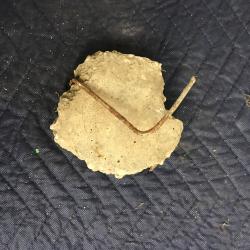 Concrete Fragment, Recovered  