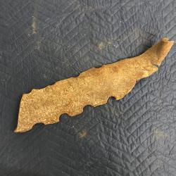 Steel Fragment, Recovered 