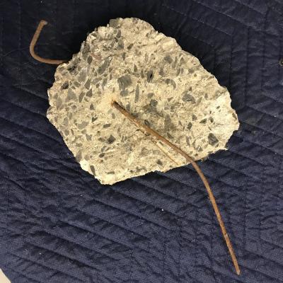 Concrete Fragment, Recovered