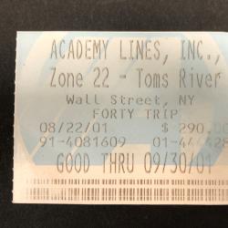 Transit Pass, Recovered