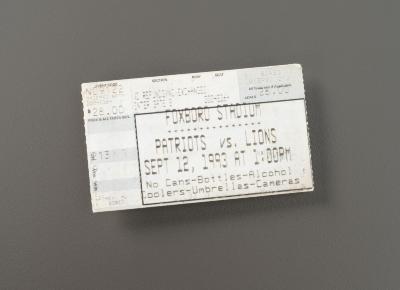 Admission Ticket